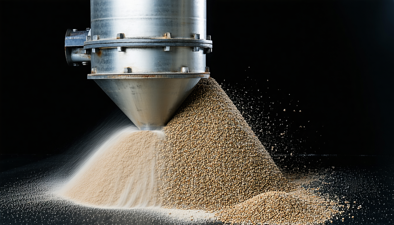 Metal dust collector compared to wood dust collector, detailed view.