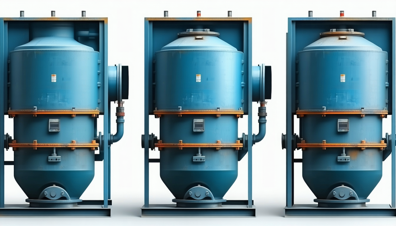 Three explosion protection systems: venting, suppression, isolation.