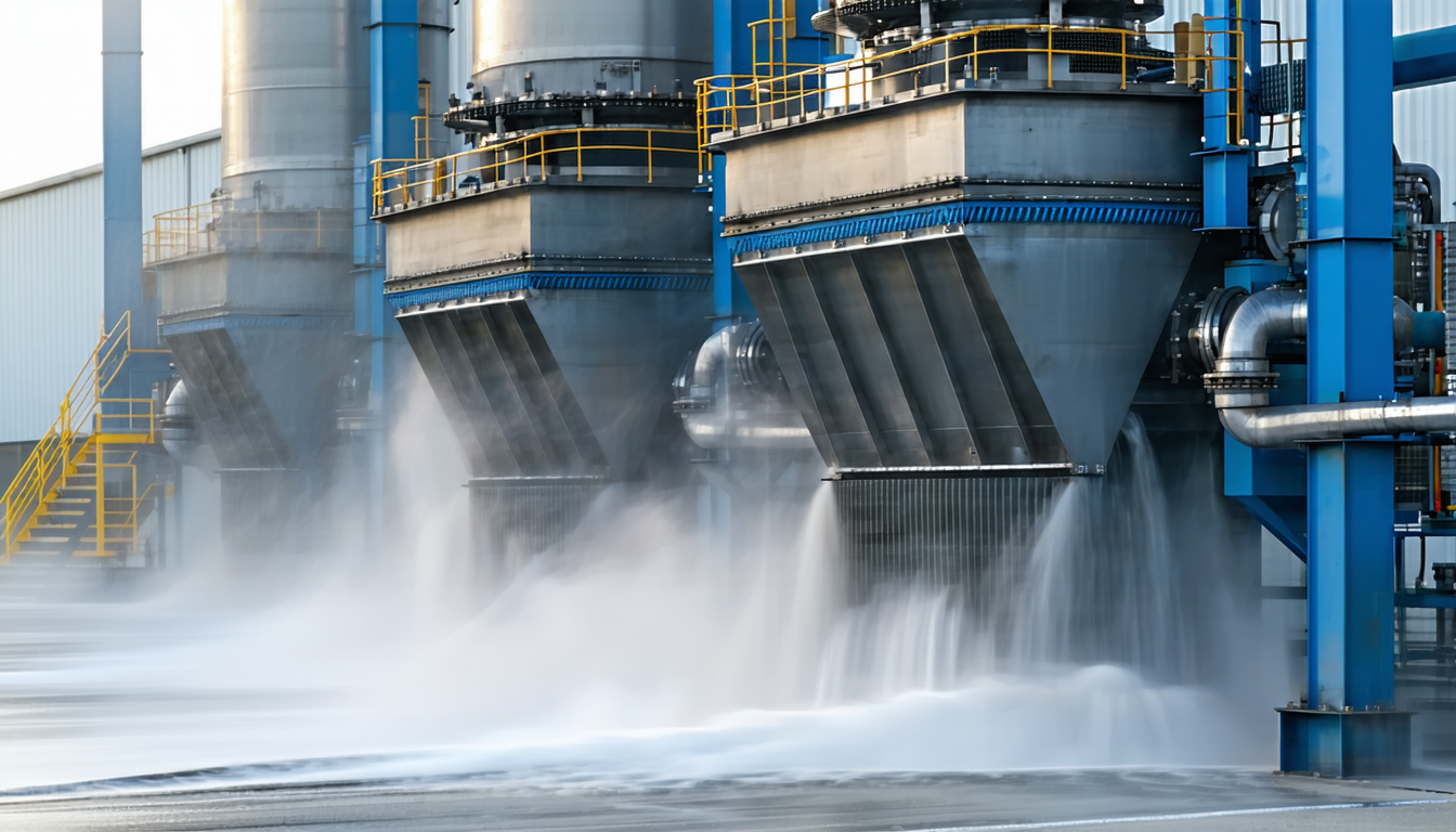 Wet dust collection system with oil-based coolant flooding for reactive metals.